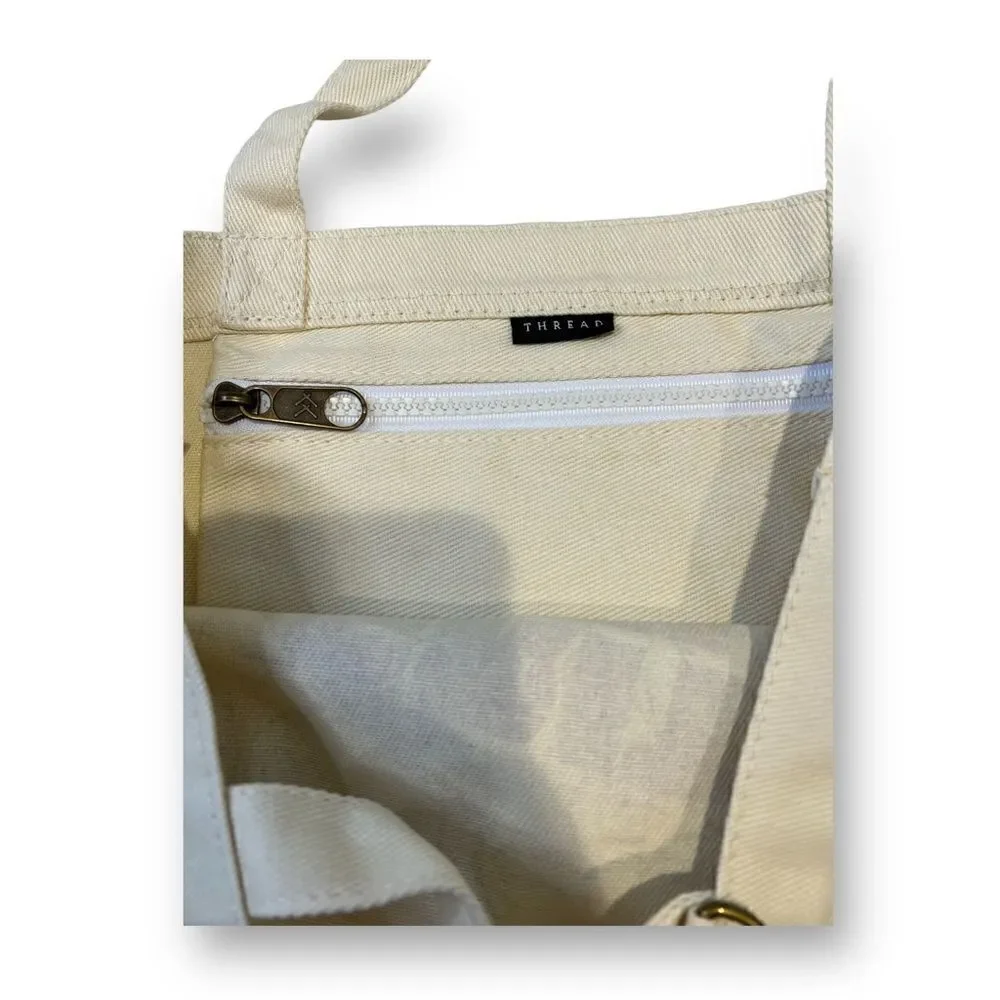 Thread Canvas Reusable Bag - Picture 5 of 6